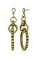 Preview: Brass - Rings & Rhythm - Konplott earrings